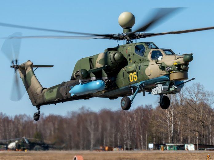 В Крыму потерпел крушение военный Ми-28
