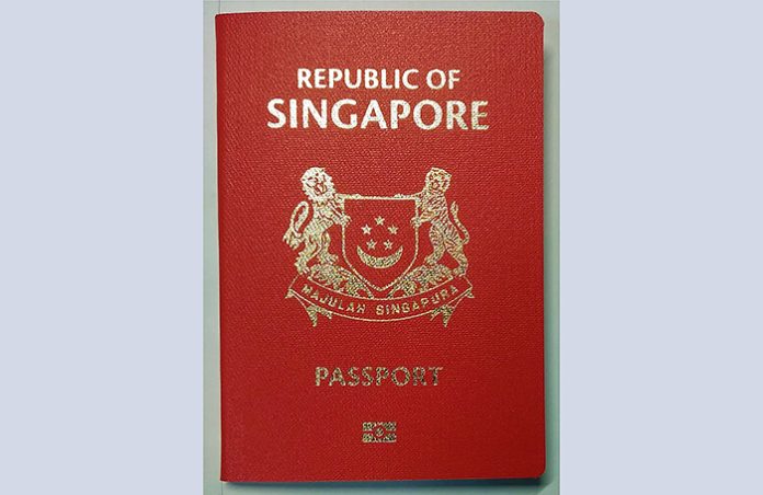 В рейтинге паспортов первую строчку занял паспорт Сингапура