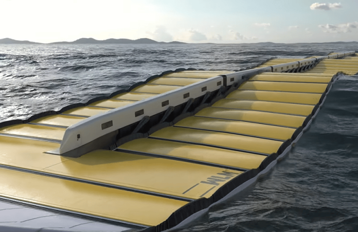 Sea Wave Energy представляет новую версию своей плавучей волновой электростанции | New-Science.ru