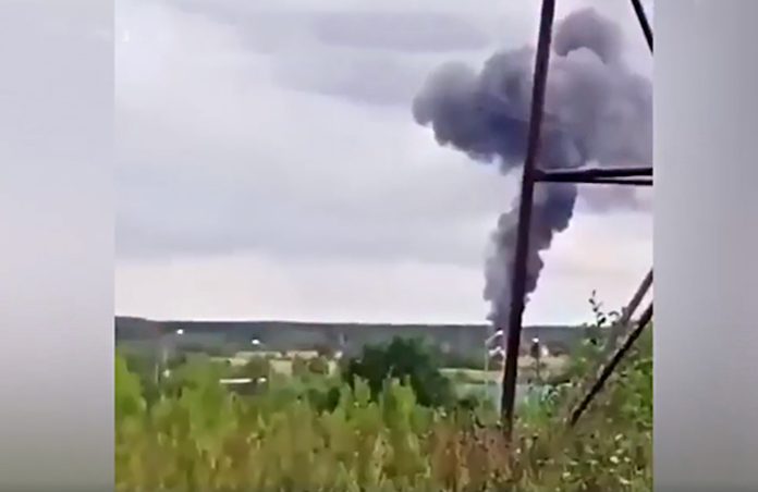 В Тверской области разбился самолет, принадлежащий Евгению Пригожину