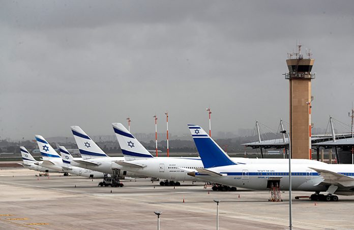 В аэропорту Тель-Авива наблюдаются задержки вылетов