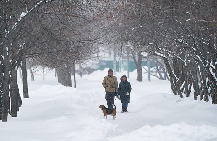 Москву и Подмосковье снова накрывает мощный снегопад