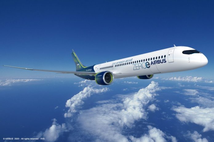 Airbus хочет запустить в 2035 году водородный самолет с нулевым уровнем выбросов! | New-Science.ru