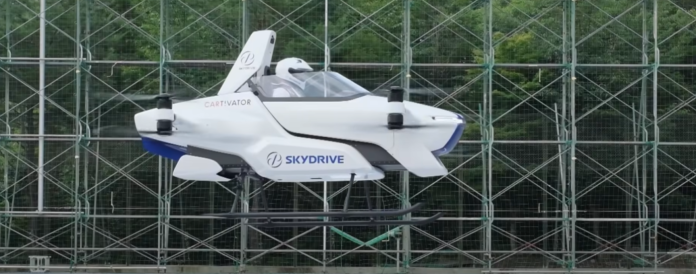 SkyDrive успешно выполнил первый пилотируемый полет своего летающего такси! | New-Science.ru