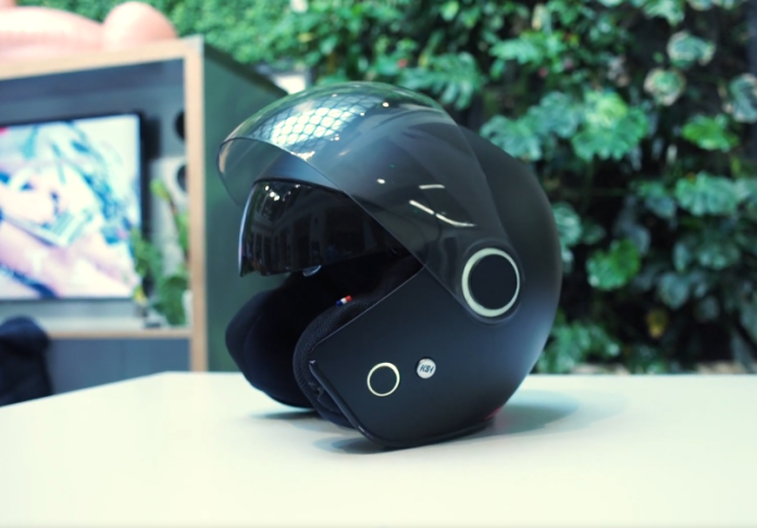 Этот футуристический мотоциклетный шлем обещает спасать жизни! | New-Science.ru