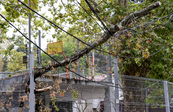 В Дагестане ураган, 90 тысяч человек остались без электричества